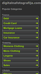 Mobile Screenshot of digitalnafotografija.com